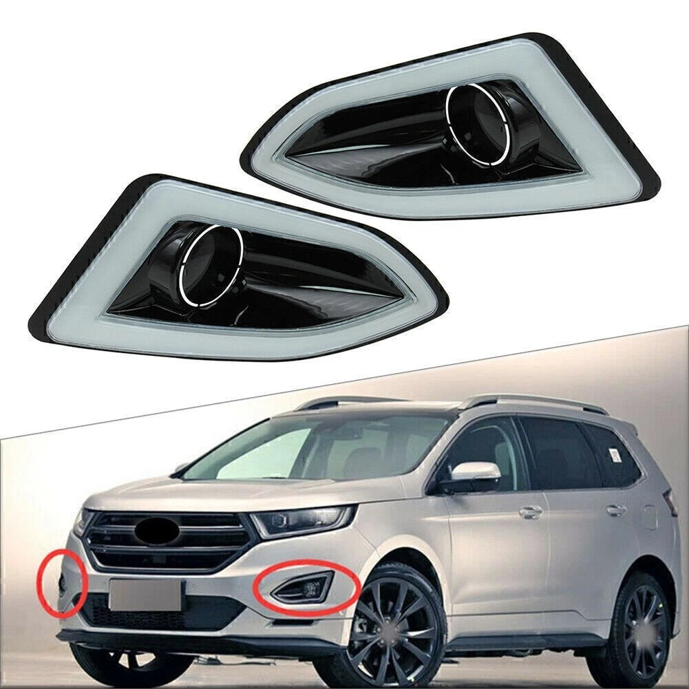 LED Daytime Running Lights DRL Tri-Color for Ford Edge (2015–2018)