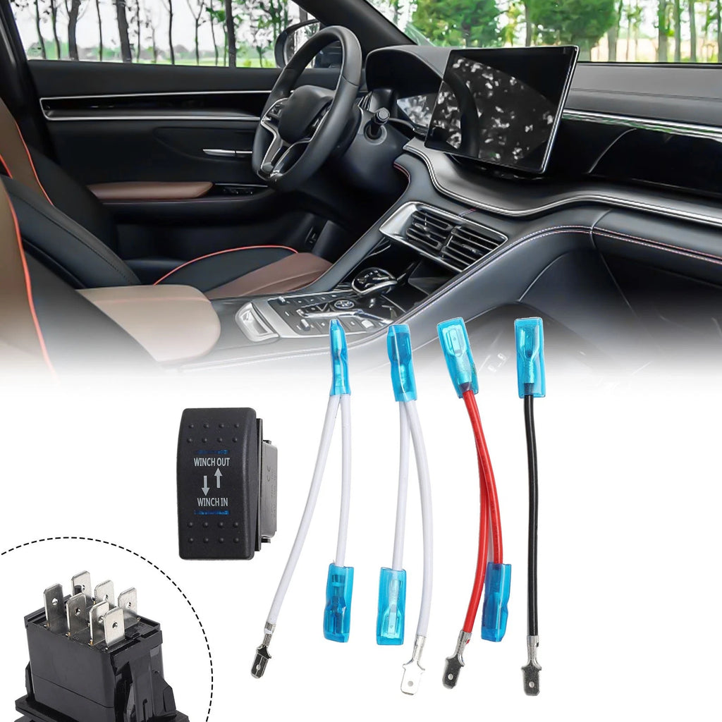 Blue LED Momentary Switch for Vehicle