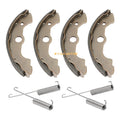 Front Brake Shoes W/Springs for Honda TRX300FW FourTrax 300 (1988–2000)