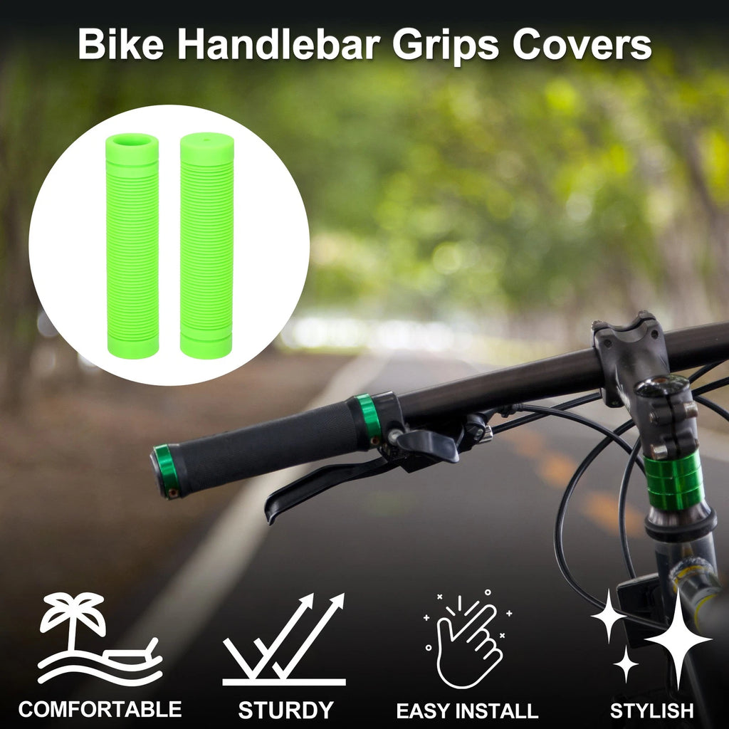 Bike Handlebar Grip Covers 125mm Lightweight End Grips Protector 1 Pair