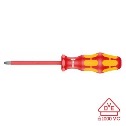 Phillips PH #2 VDE Insulated Screwdriver for Wera 05006154001