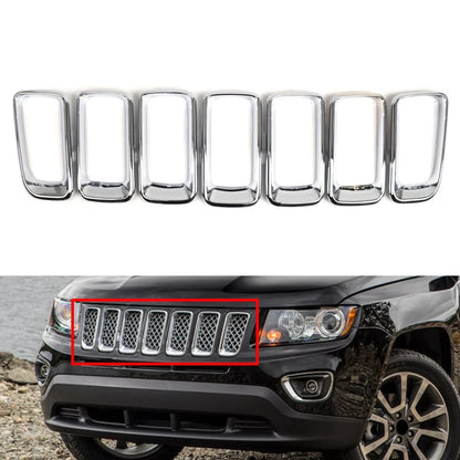 Front Grille Insert Cover for Jeep Compass (2011–2017)