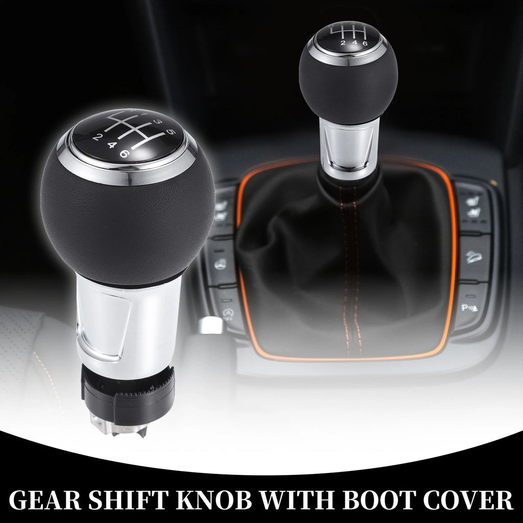 6 Speed Manual Shift Knob Replacement for Audi A4 S4 B8 (2009–2016)