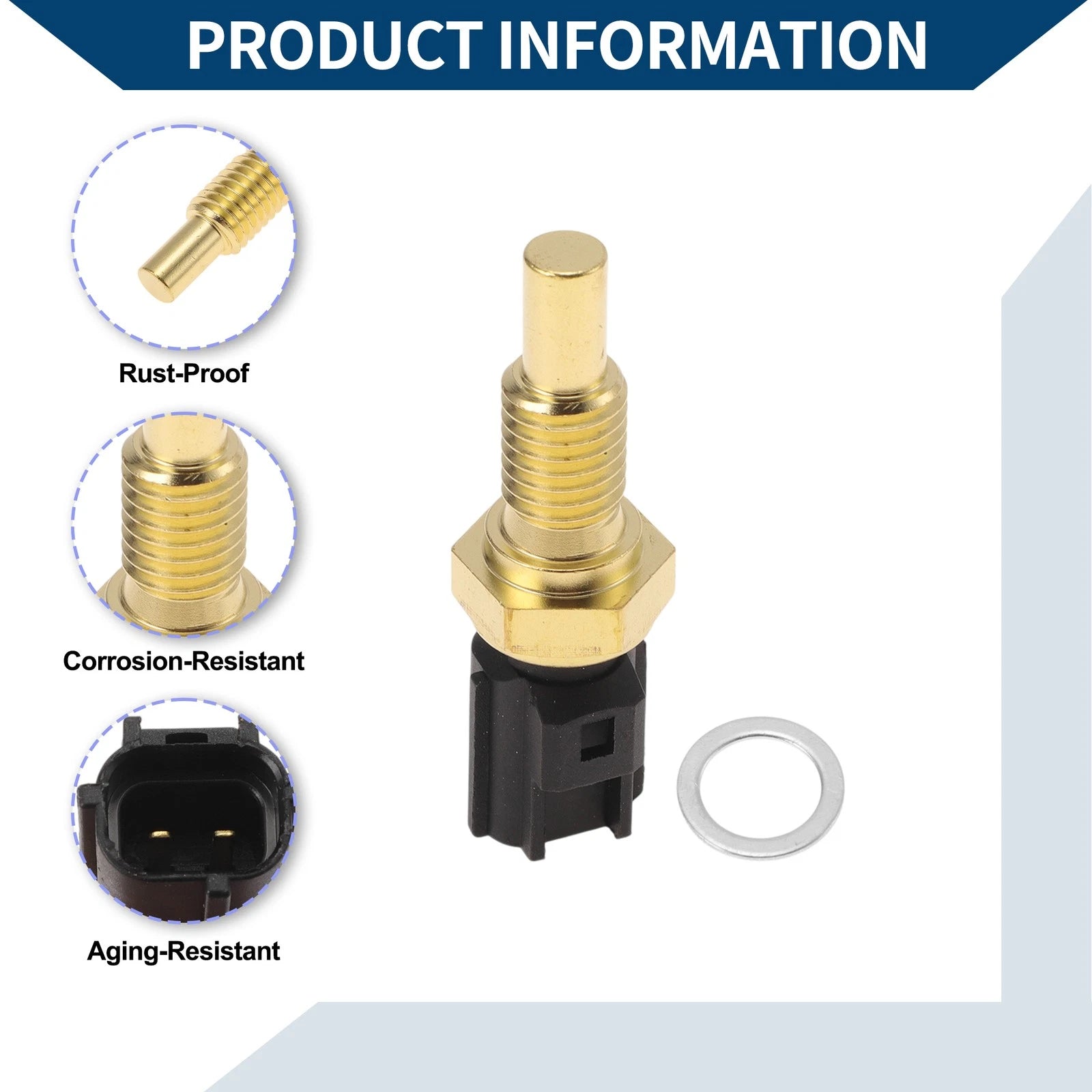 Engine Coolant Temperature Sensor for Ford (1995–2000) No.F65Z6G004AB