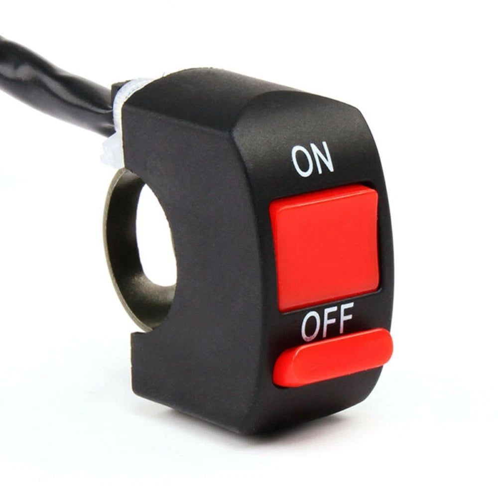 Handlebar Light On/Off Switch for SUV ATV (Normal & Hazard Lights)