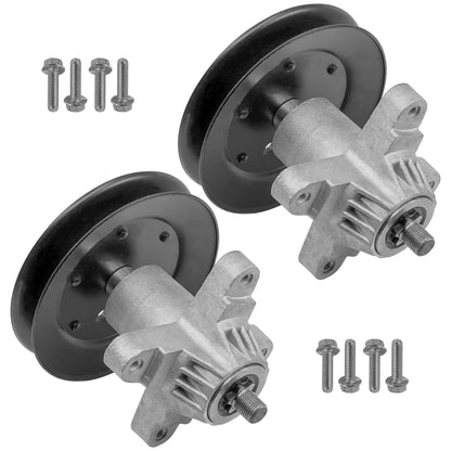 Spindle with Pulley for Cub Cadet LT1040 LT1042 42 Inch (2010–2015)