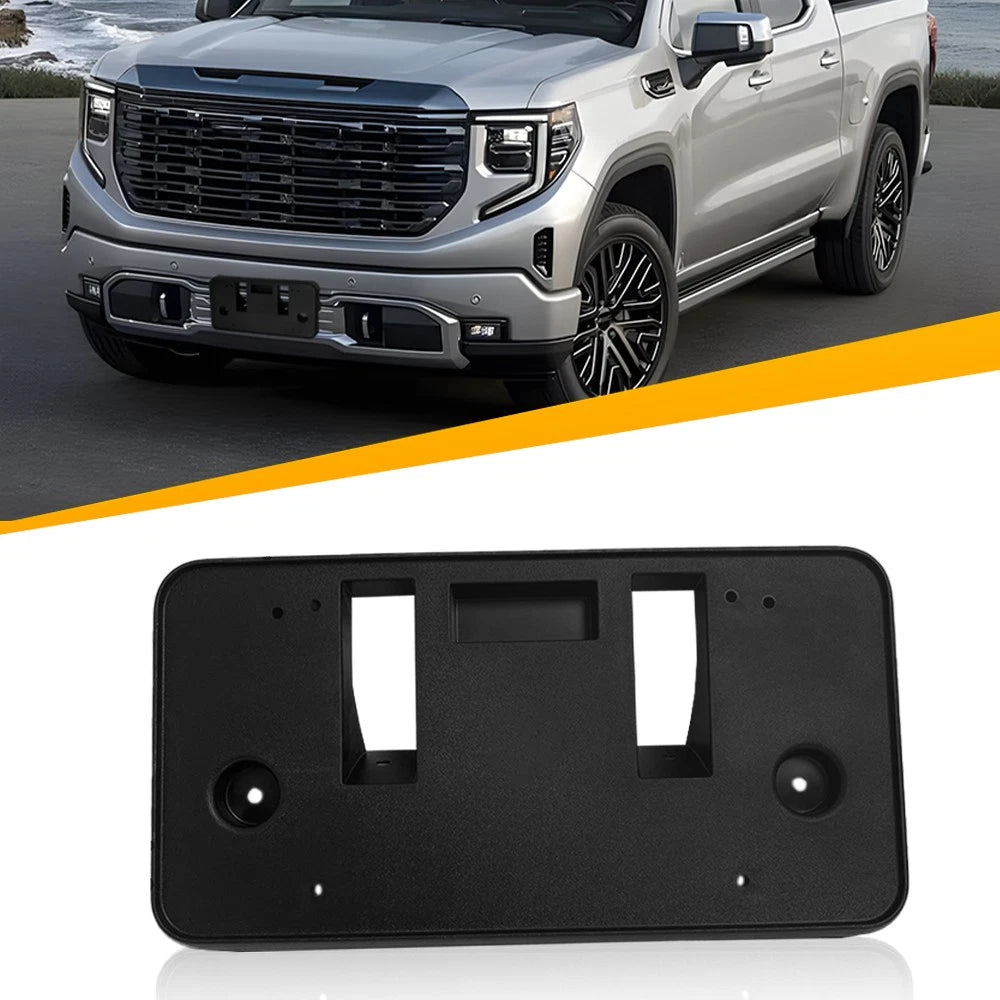 Front License Plate Tag Bracket for GMC Sierra 1500 (2022–2025) 84877919