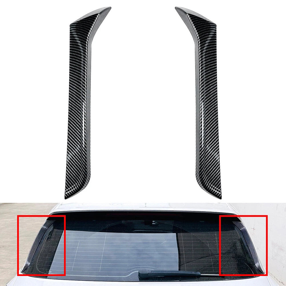 Carbon Fiber Look Rear Window Spoiler for VW T-Roc (2017–2024)