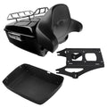 Trunk Backrest Pad Mount Rack for Harley Electra Glide, Street Glide (2014–Up)