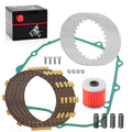 Clutch Plates and Gasket Kit for Kawasaki Ninja 250R EX250F (1986–2007)