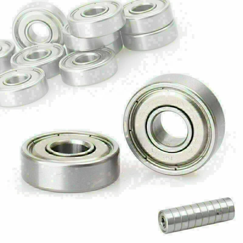 10x 7x19x6mm Miniature Deep Groove Ball Bearings