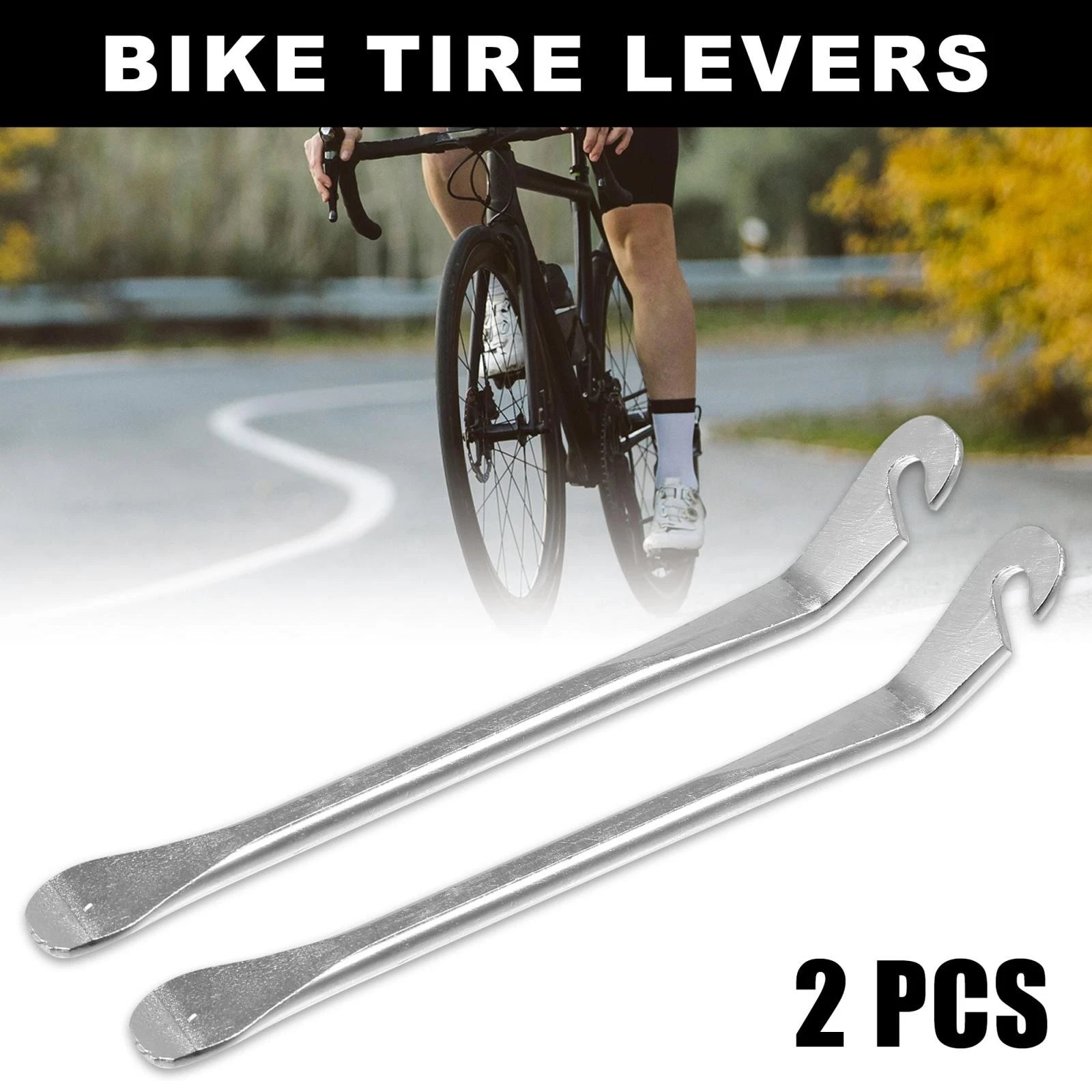 Tire Lever Tool Set for Bicycle Repair (2 Piece)