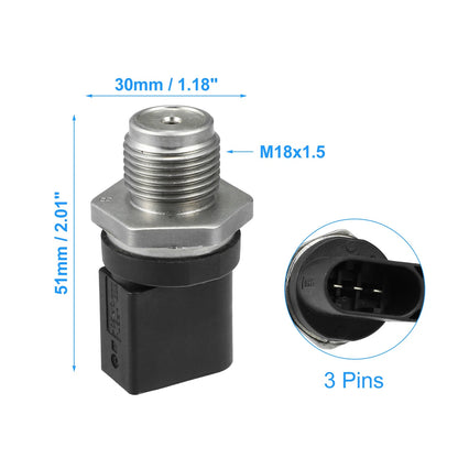 Fuel Injection Pressure Sensor 68032066AA for Jeep Grand Cherokee (2011–2013)