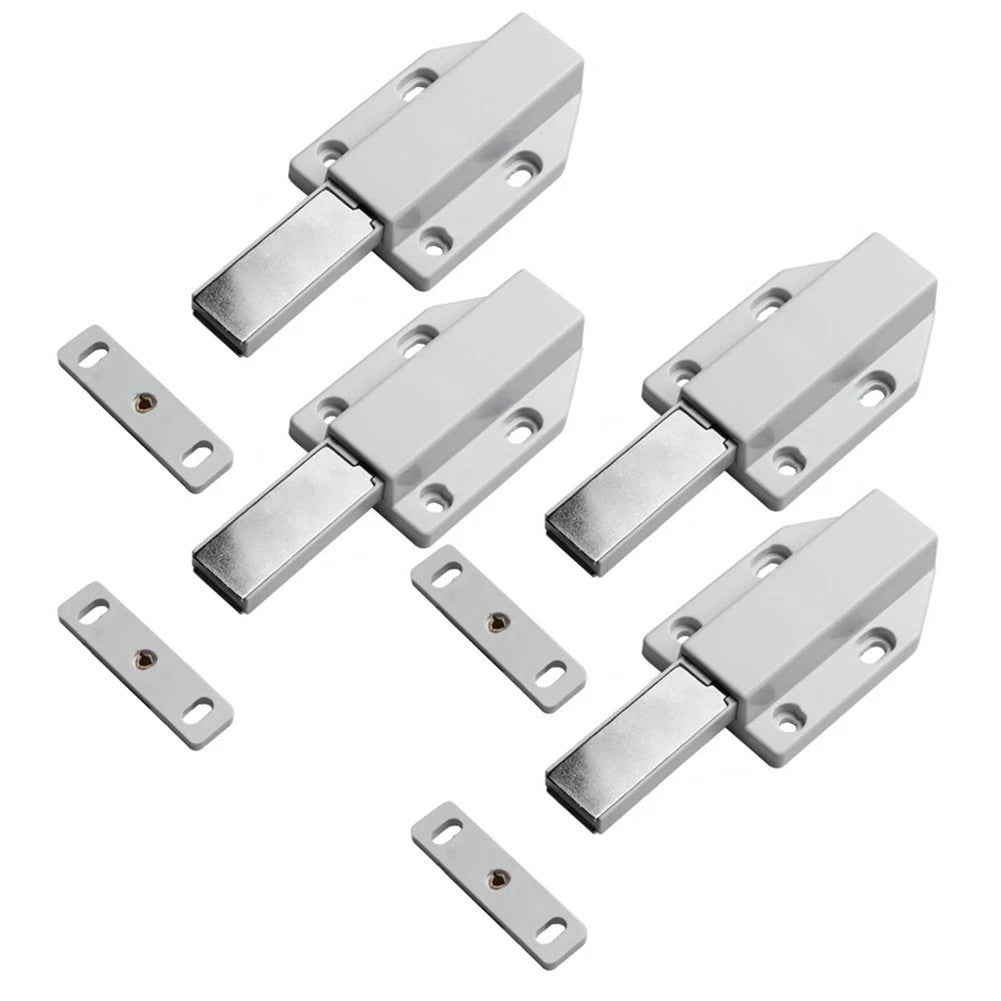 Magnetic Door Latch for Medium-sized Doors (Heavy-duty, Long-lasting)
