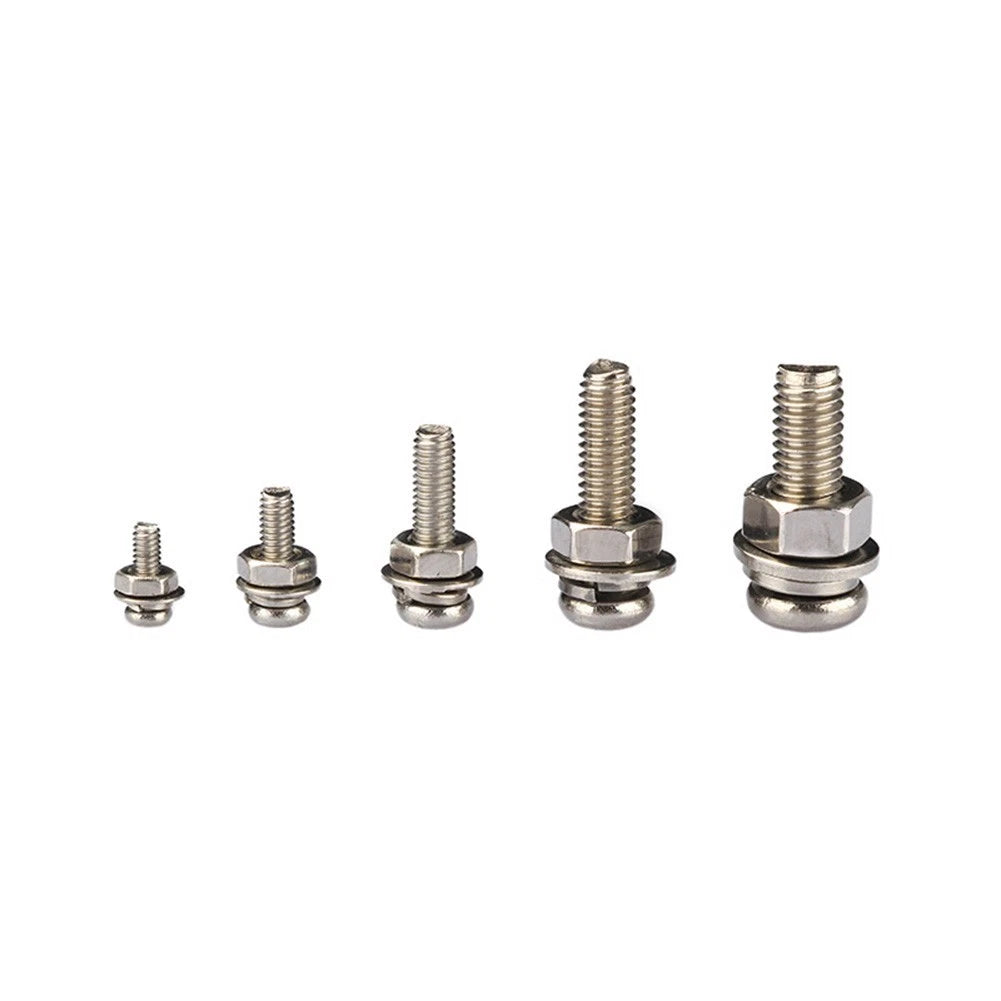320 Pcs Stainless Steel Screw Nut Assortment
