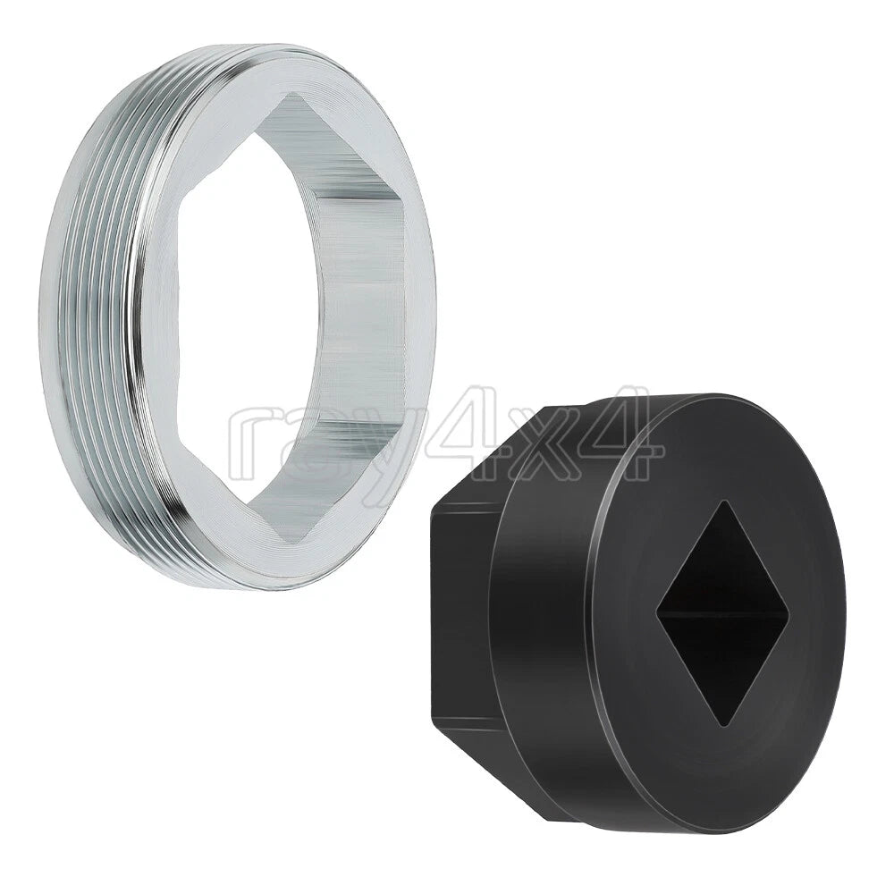 Steering Stem Bearing Holder Nut & Tool for Yamaha Wolverine 350/400 (1995–2005)