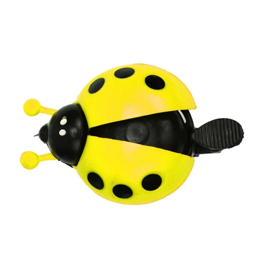 Colorful Ladybug Bicycle Bell - Clear Sound, Simple Installation