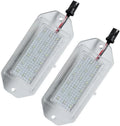 2Pcs White SMD LED License Plate Lamp for Volvo 944 964 S90 (1990–1998)