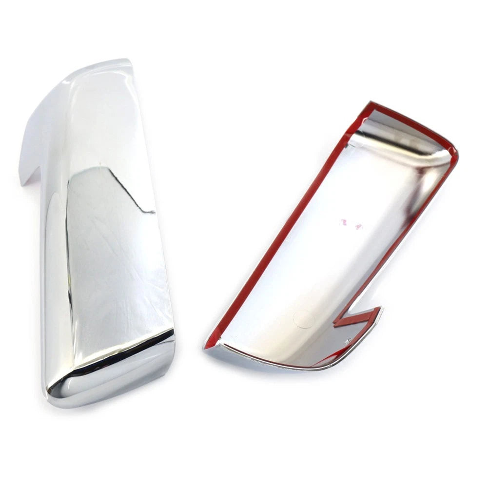 Chrome Top Half Mirror Cover Trim for Chevy GMC Sierra 1500 (2019–2023)