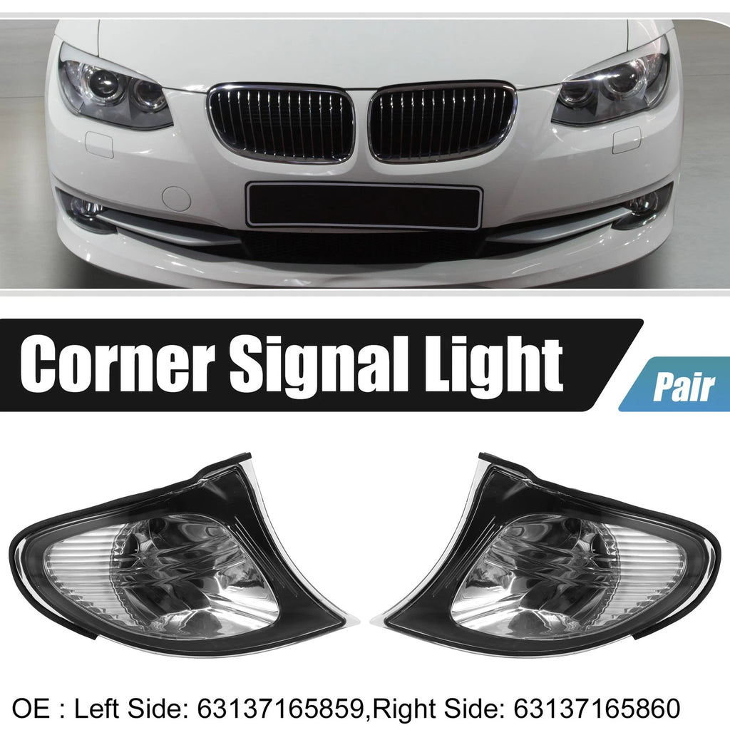 Clear Side Marker Turn Signal Light Lamp for BMW E46 3 Series (2002–2005)