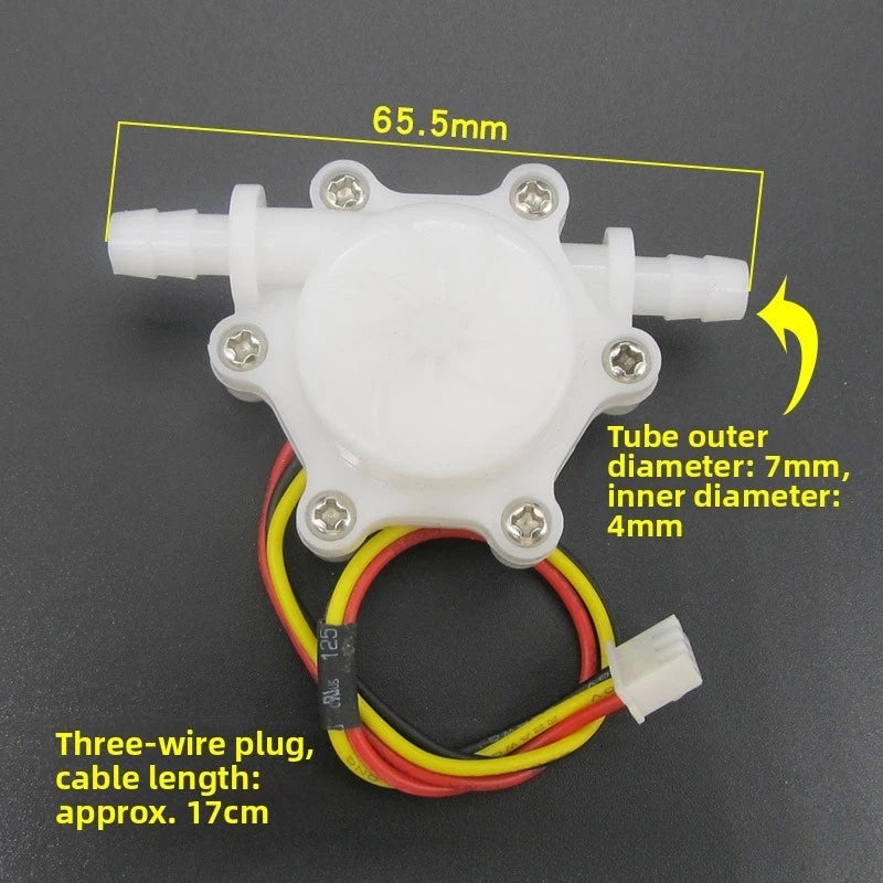 Water Flow Sensor for (Heat-resistant Plastic Shell)