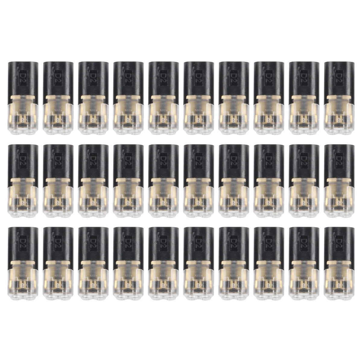 30 Connectors D Type Quickconnect Terminal Blocks for Automotive Wiring