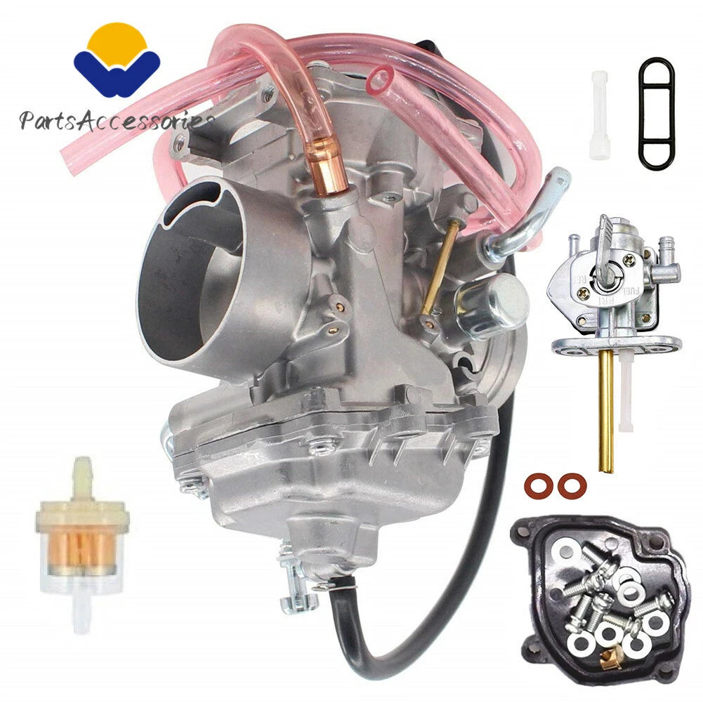 Carburetor & Fuel Petcock Switch for Suzuki King Quad 300 (2000–2002)