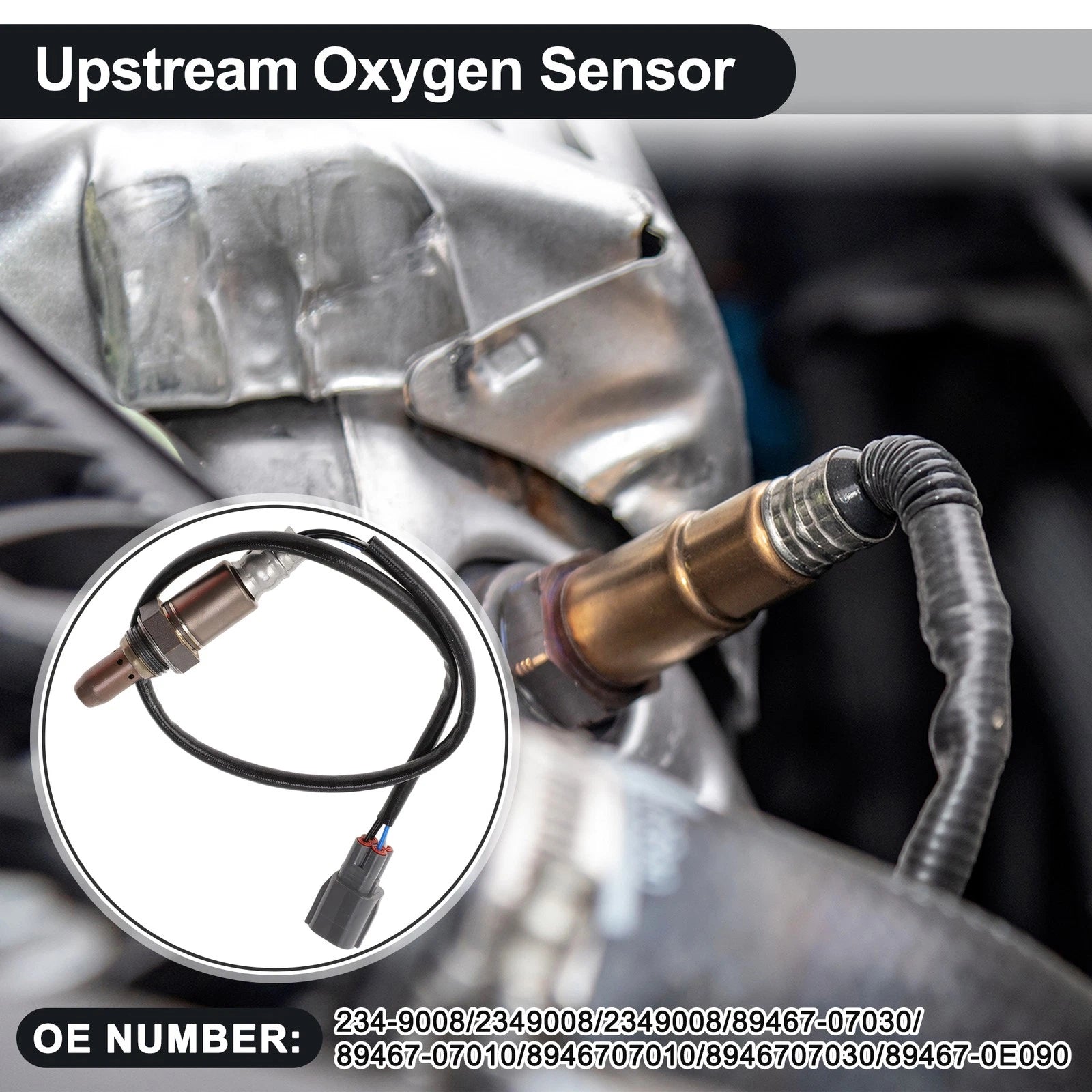 Upstream Oxygen Sensor for Toyota Corolla Matrix 2.4L L4 (2009–2013)