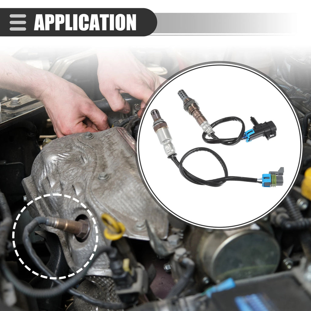 Oxygen Sensor Set of 2 for Chevy Malibu (2008–2010)