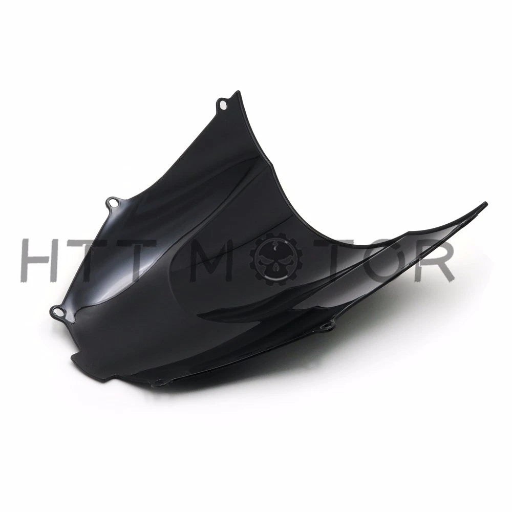 Double Bubble Windscreen for Kawasaki Ninja ZX9R (2000–2005) Black
