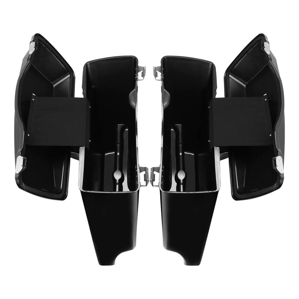5" Stretched Extended Hard Saddlebags for Harley Touring Glide (1993–2013)