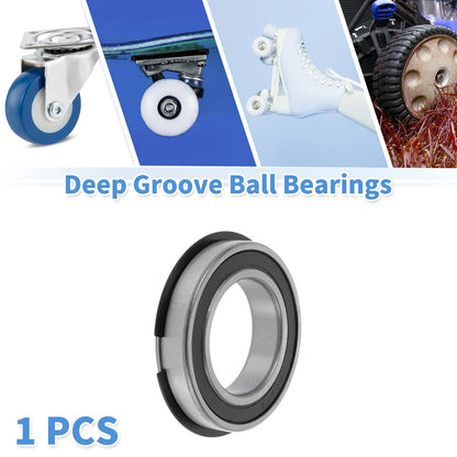 1Pc 6009NR2RS Deep Groove Ball Bearing for Scooter Skateboard (N/A)