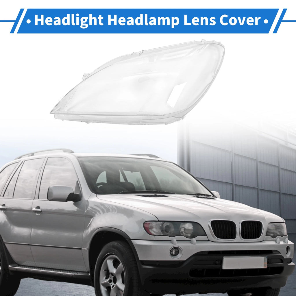 Headlight Lens Cover Front Left Replacement for BMW 6 Series M6 F06 (2010–2015)
