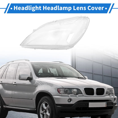 Headlight Lens Cover Front Left Replacement for BMW 6 Series M6 F06 (2010–2015)