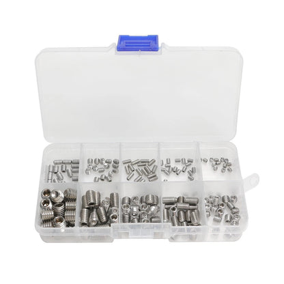 Assorted Stainless Steel Allen Head Socket Hex Set for M4-M8