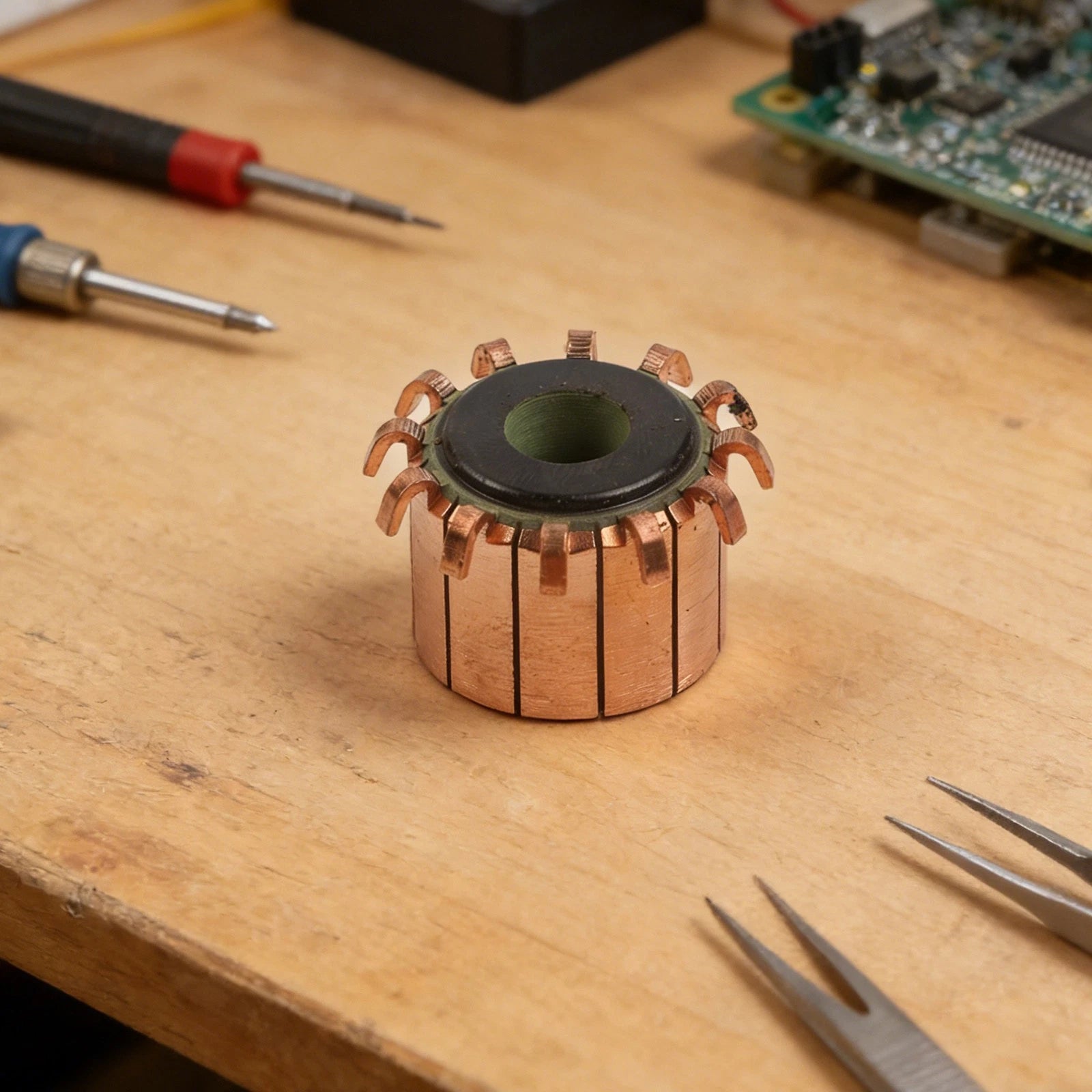 1PC Copper Hook Type Electrical Motor Commutator 9??23??17.5(18) mm