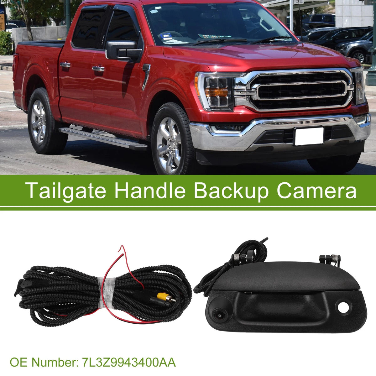 Tailgate Handle Backup Rear View Camera No. 7L3Z9943400 AA for Ford F-150 (1997–2003)