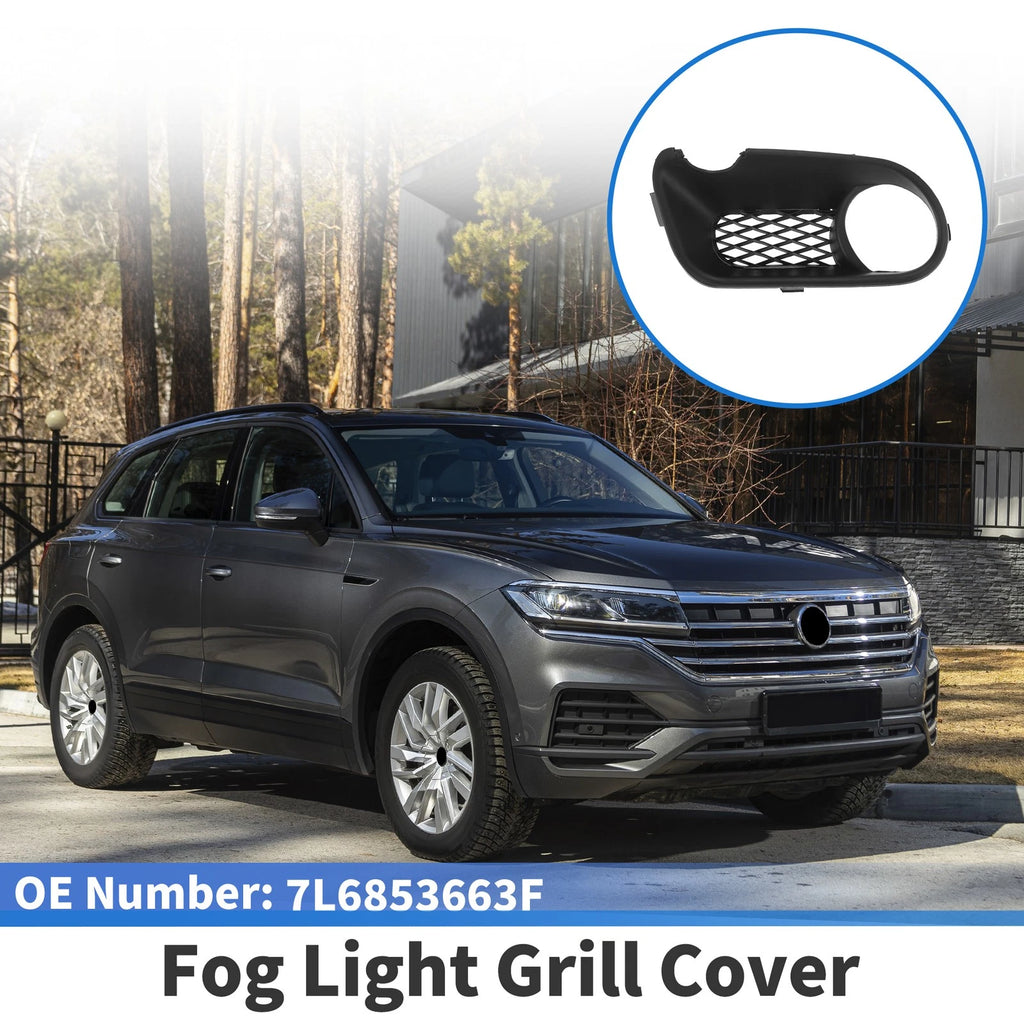 Front Left Fog Light Grille Replacement for Volkswagen Touareg (2003–2007)