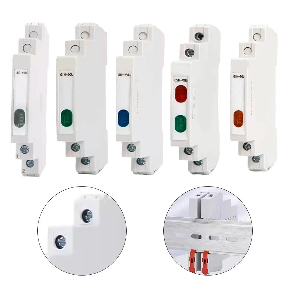 JD9 Din Rail Indicator Light for Reliable Circuit Control (230V 50Hz 60Hz)