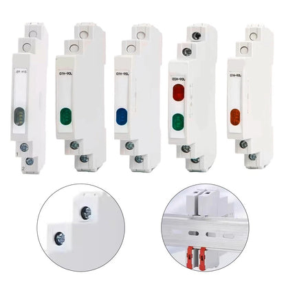 JD9 Din Rail Indicator Light for Reliable Circuit Control (230V 50Hz 60Hz)