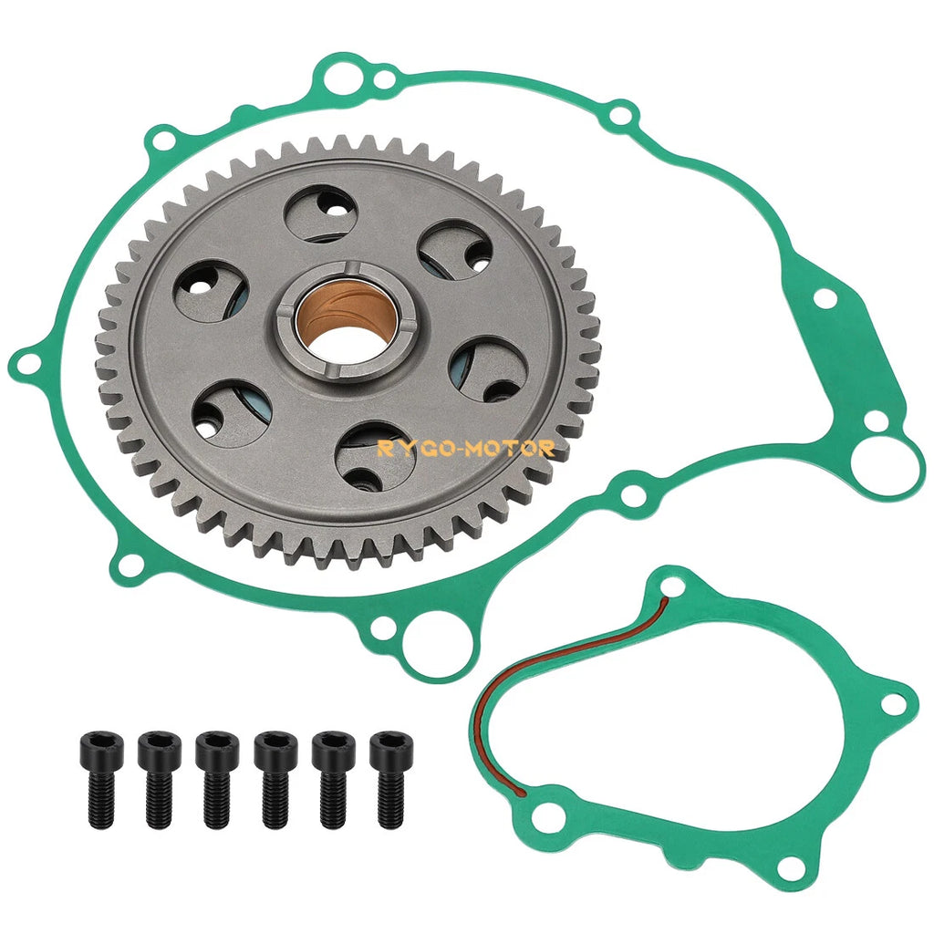 One Way Bearing Starter Clutch Gear w/Gasket for Yamaha Raptor 660 (2004–2005)