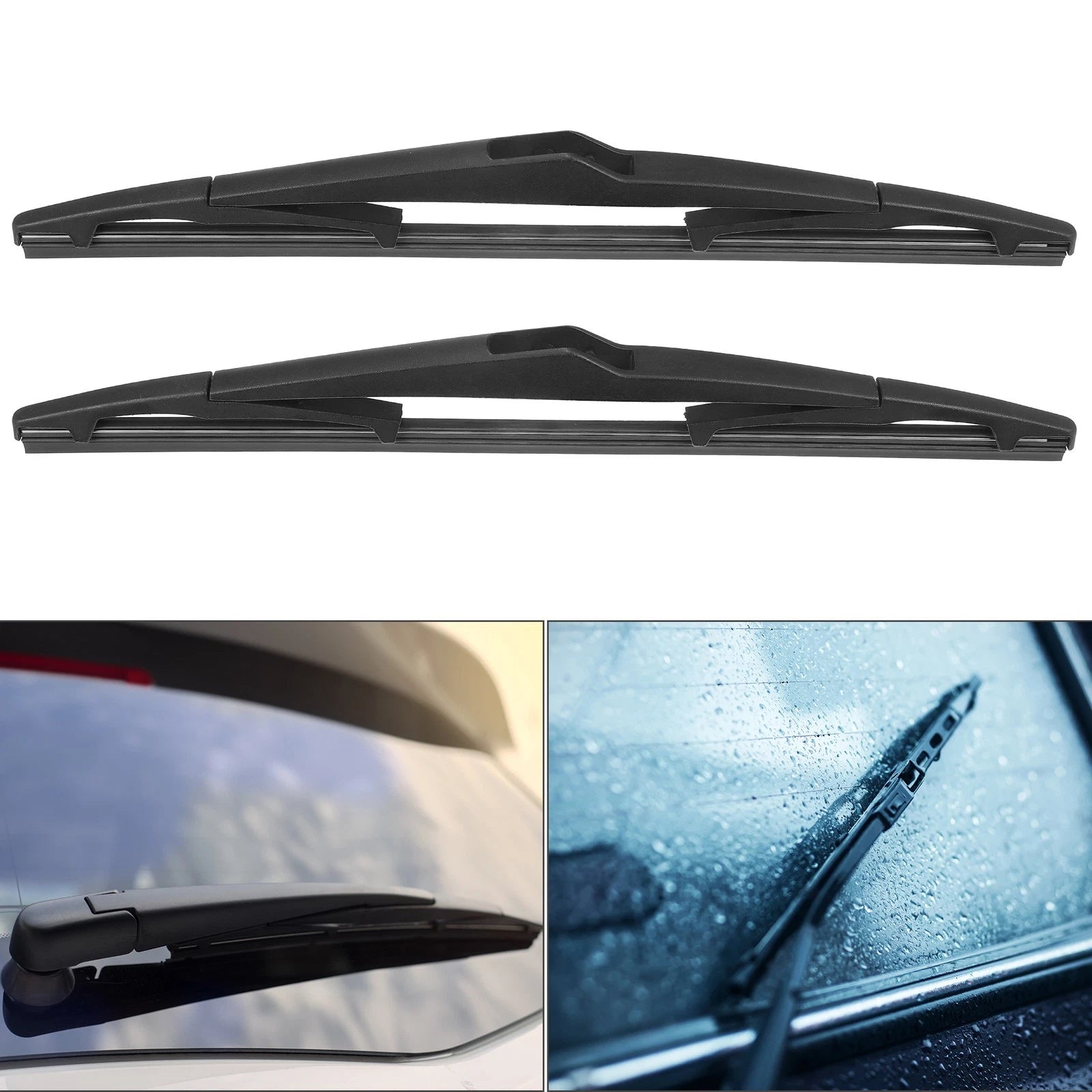 Rear Windshield Wiper Blade Pair Replacement 12 Inch for Hyundai i30 CW (2011–2017)