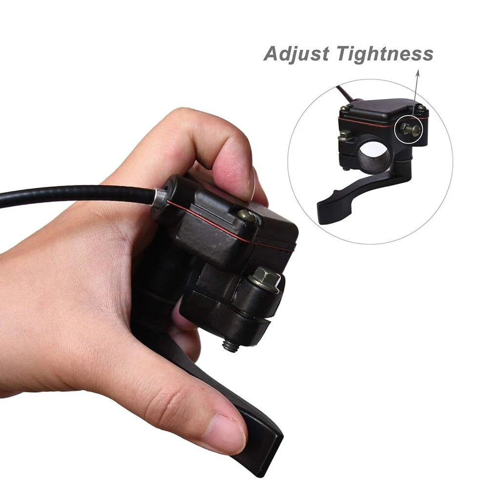 Thumb Throttle Cable Handle Assembly for 50 70 90 110cc ATV Go Kart (No Year)