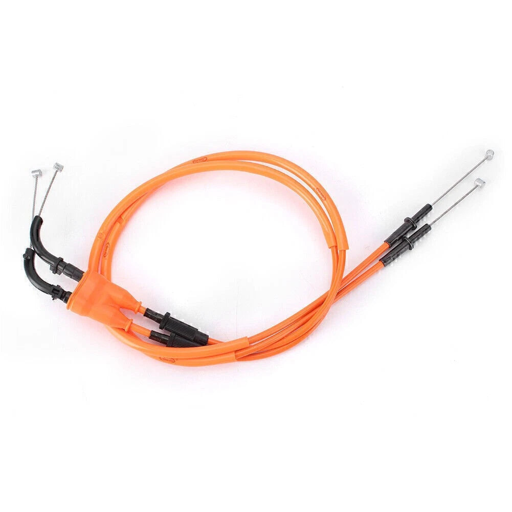 2 Pcs Motorcycle Throttle Cable Accelerator Wire for Kawasaki Ninja ZX-6R 09-16