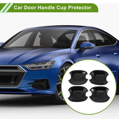Car Door Handle Cup Protector for Toyota Highlander, Camry, Avalon (2014–2023) Gloss Black