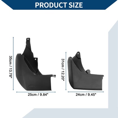 Set of 4 Mud Flaps Splash Guards for Land Rover Discovery 4 (2009–2016)