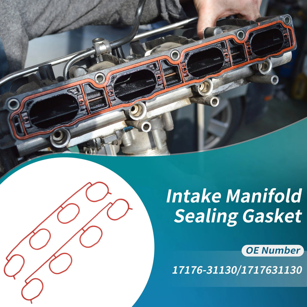 Lower Engine Intake Manifold Gasket Replacement for Toyota 4Runner (2004–2009)