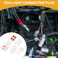 2 Pin Fog Light Connector Plug for Yamaha (1 Set)