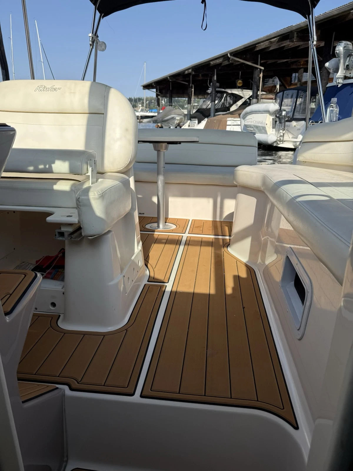 EVA Teak Deck Flooring Pad for Rinker 250 Fiesta Vee (2002)