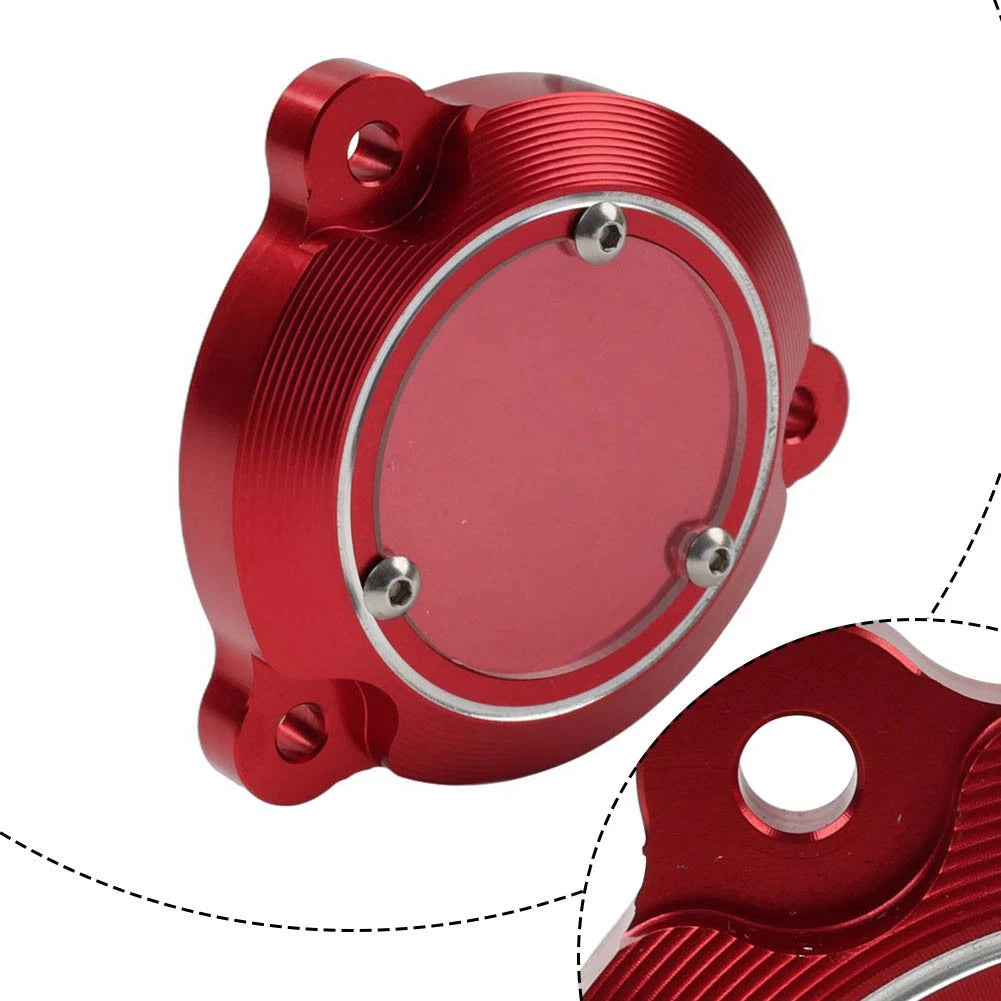 Engine Stator Cover for Yamaha TMAX530 (2018–Present) Red
